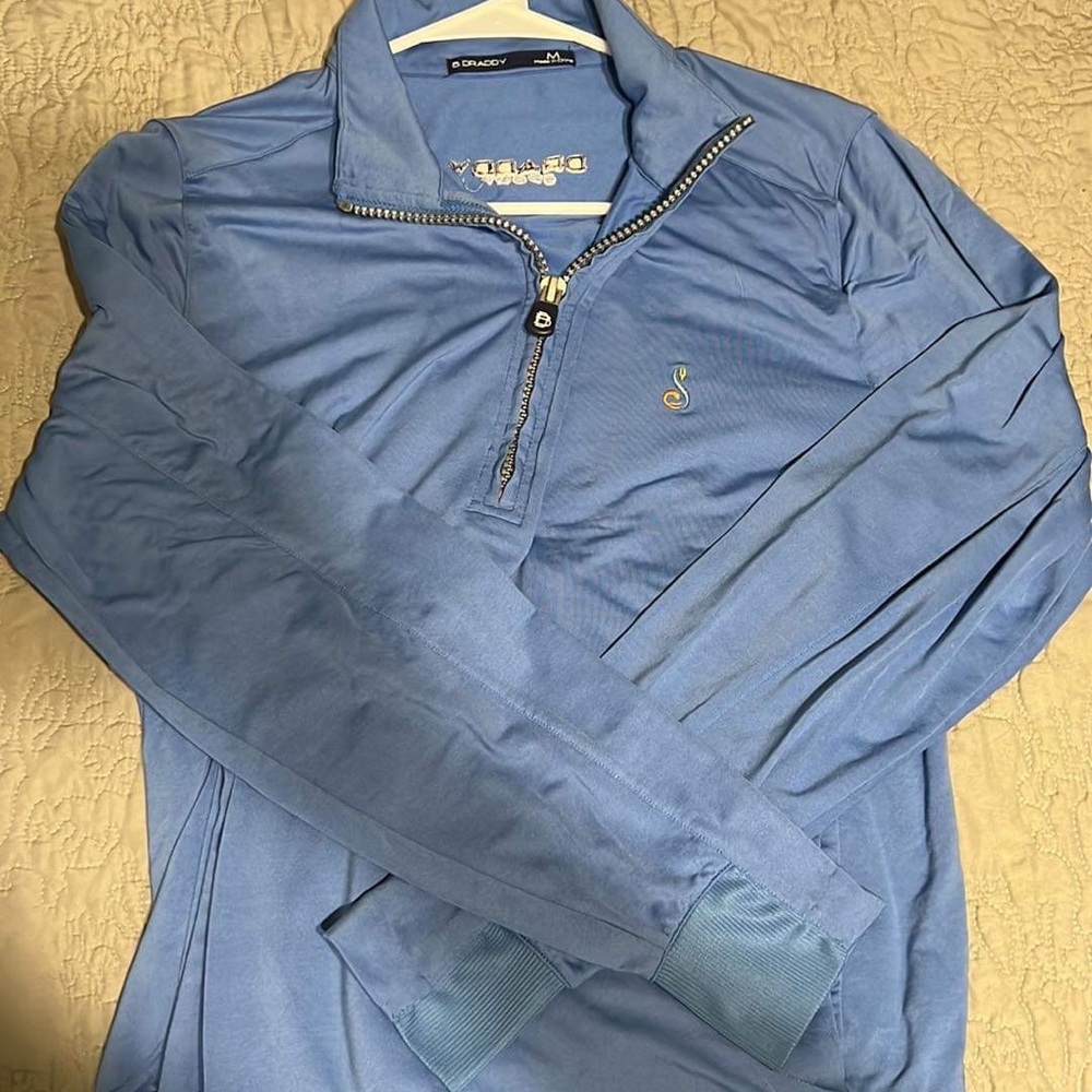 B Draddy Quarter Zip Streamsong Logo
